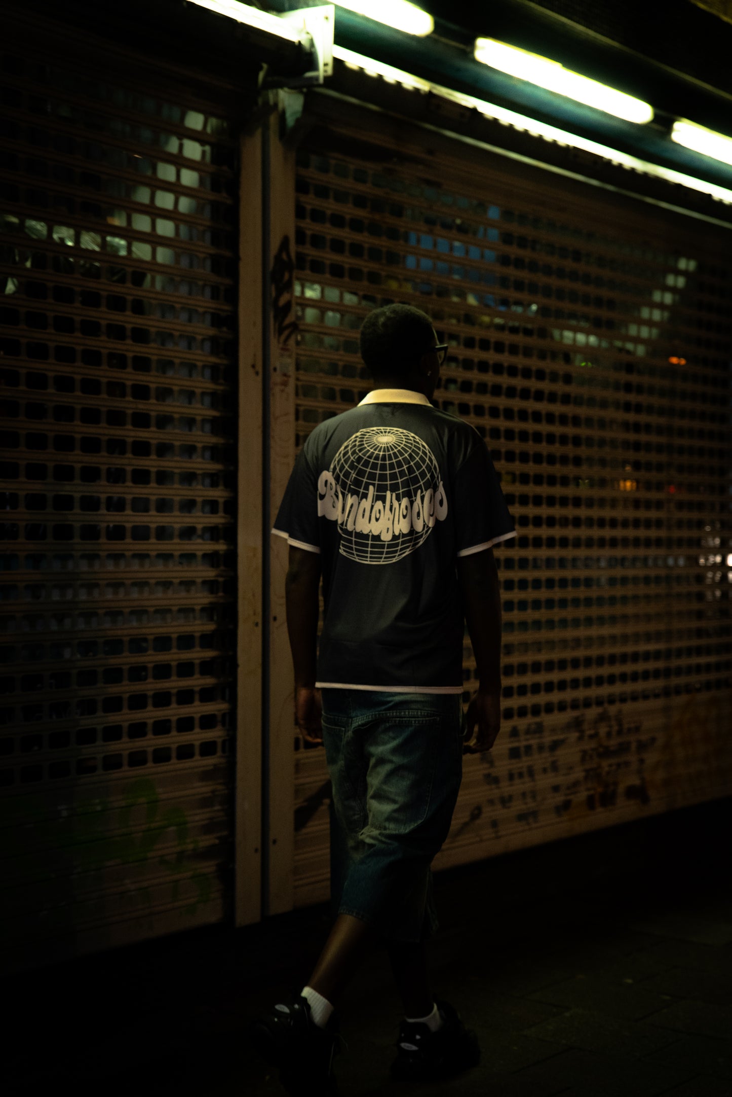 BoR Mesh polo shirt black