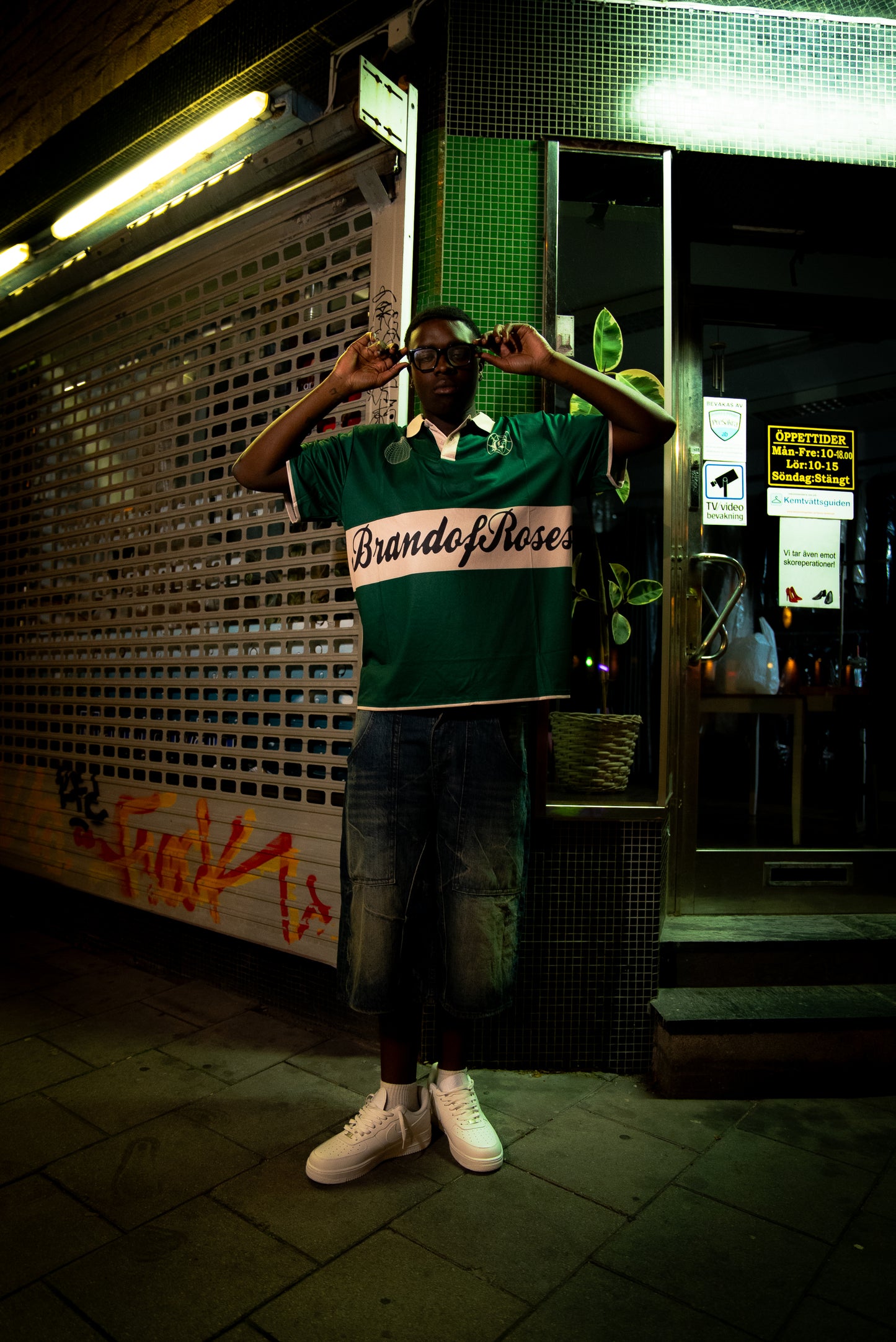 BoR Mesh polo shirt green