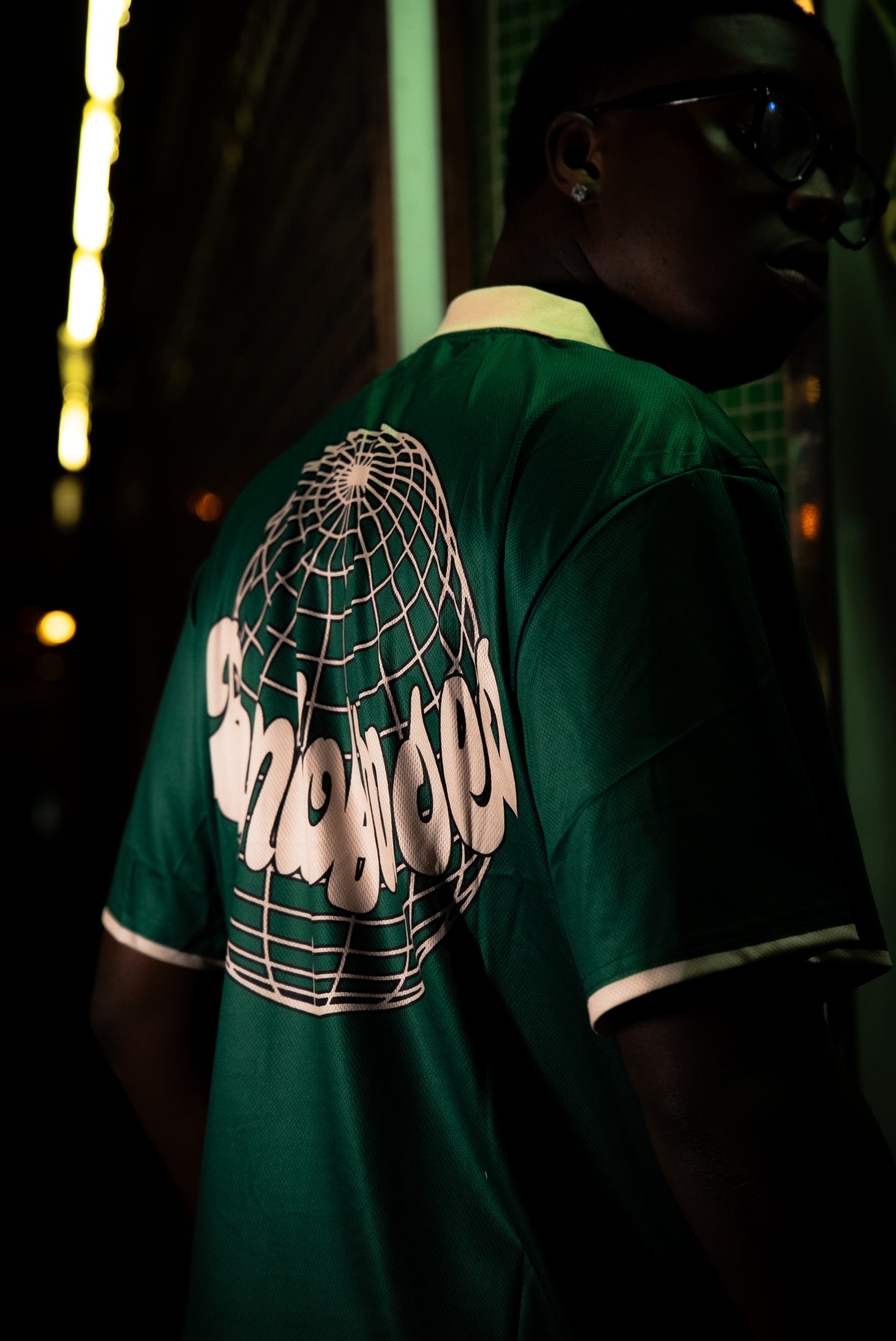 BoR Mesh polo shirt green