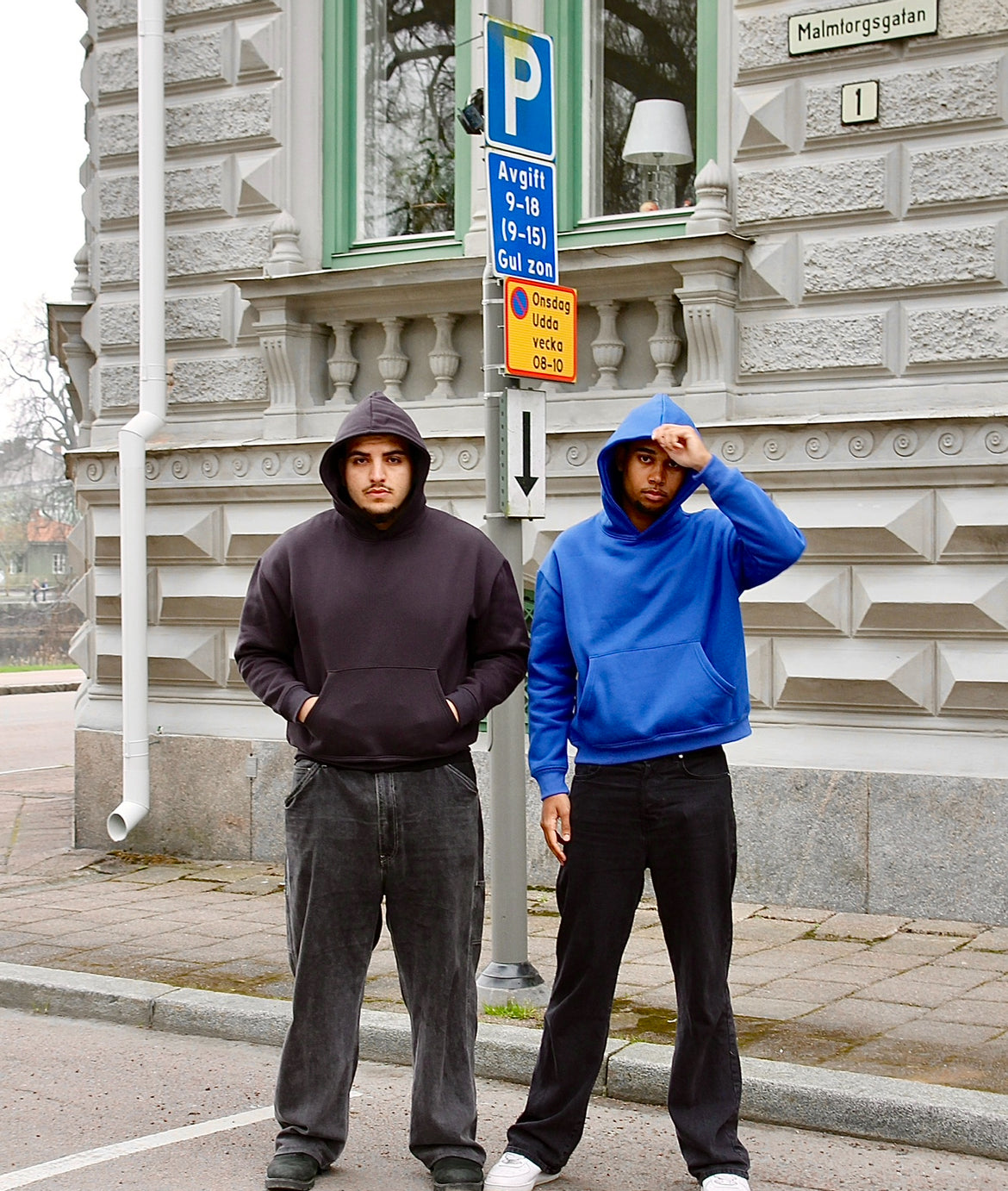 BoR "1kg" Hoodie in Blue