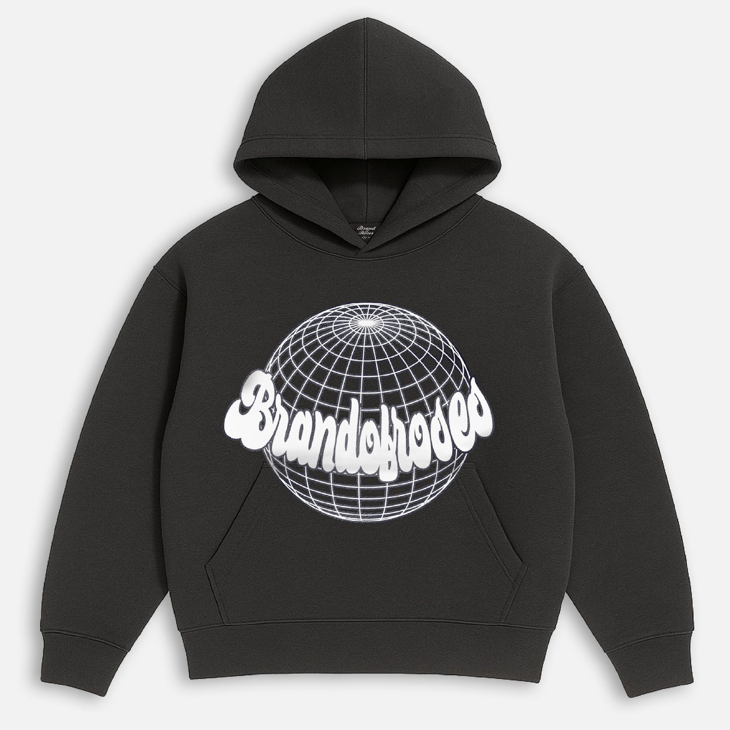 BoR Globe hoodie Black