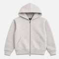 BoR Blank Dualzip Hoodie Grey