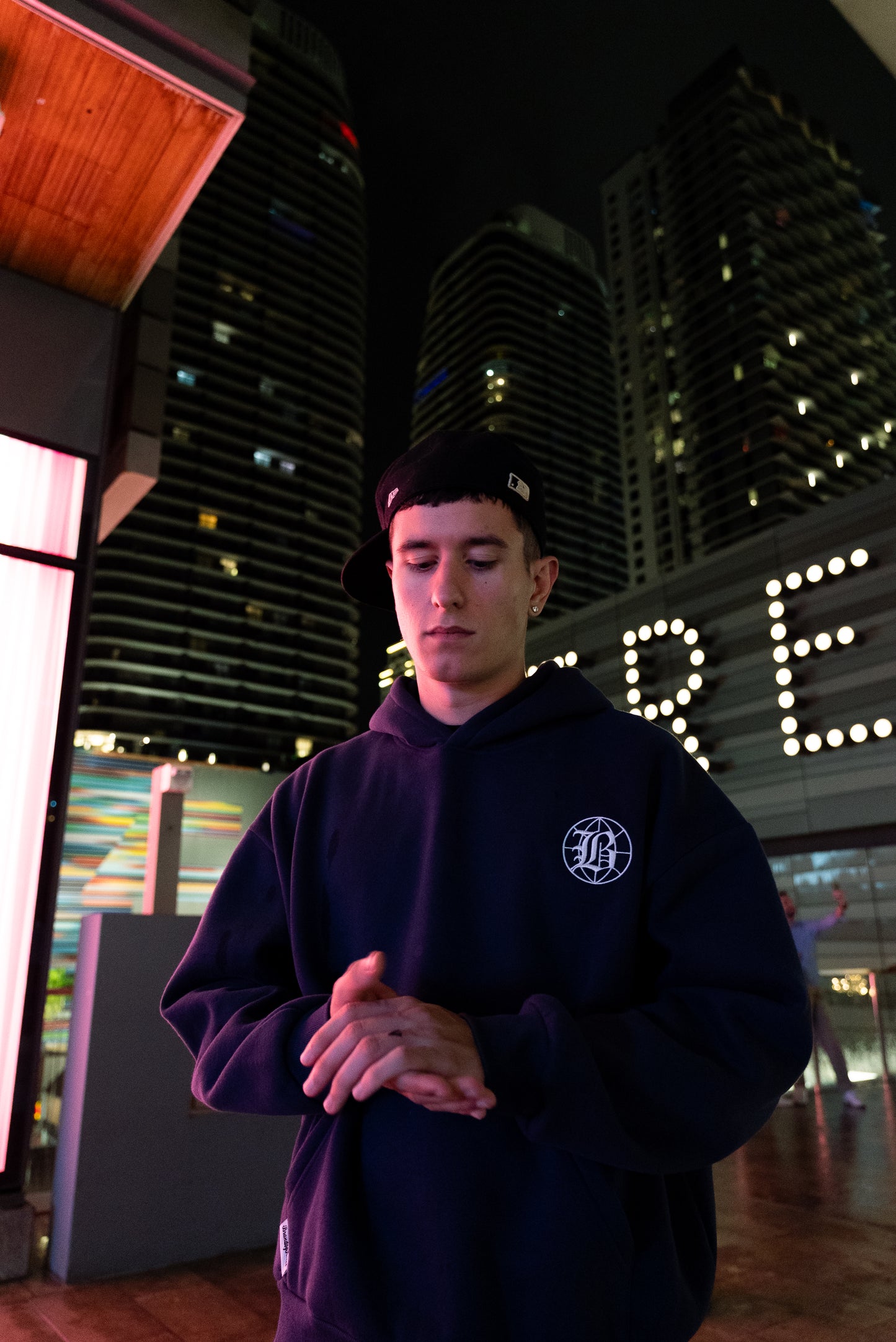 BoR tracksuit Embroidered Hoodie