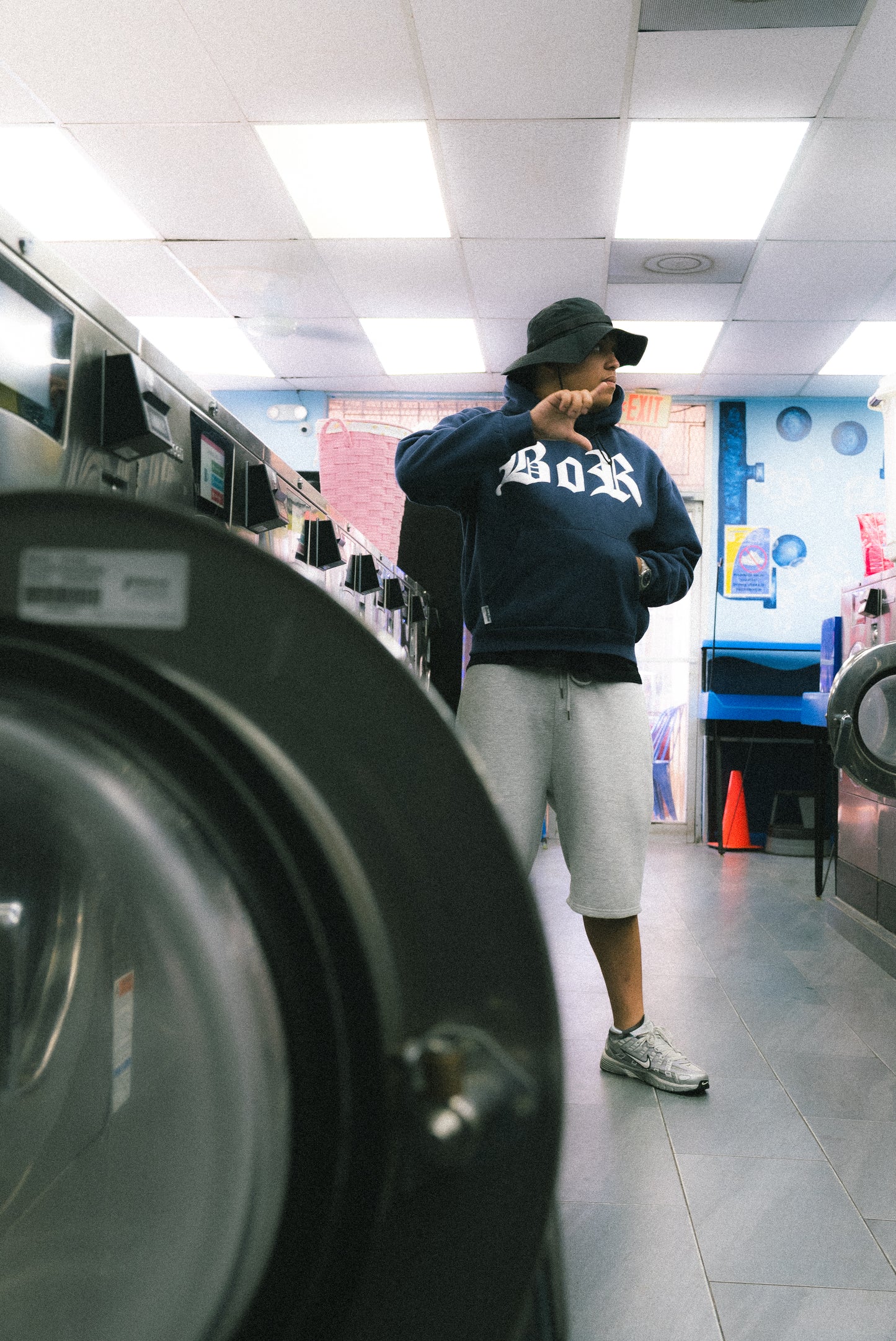 BoR tracksuit 3D Puff-print Hoodie