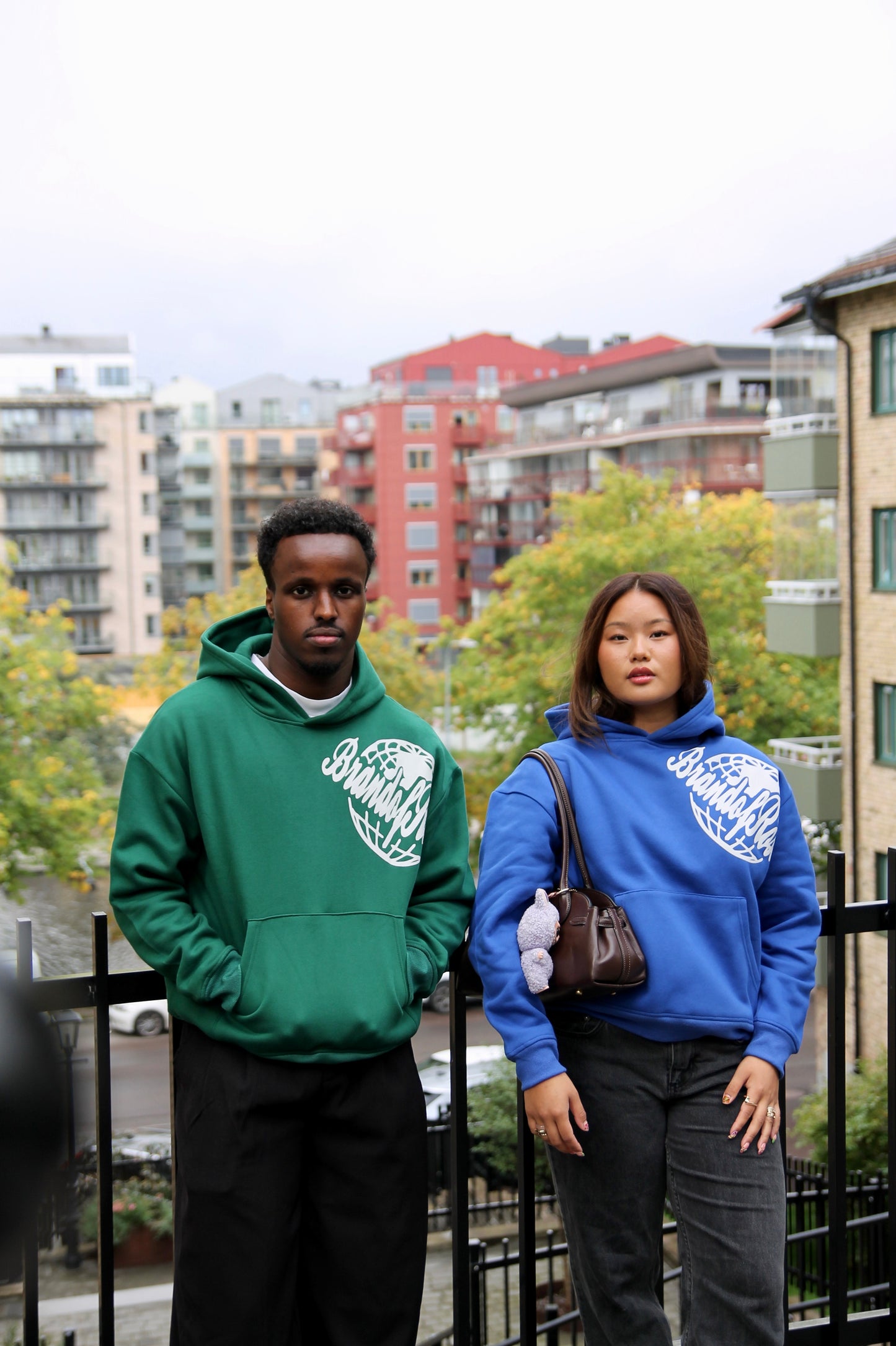 BoR Logo Hoodie in blue