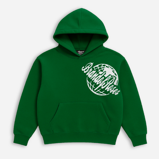 BoR Logo Hoodie in Green