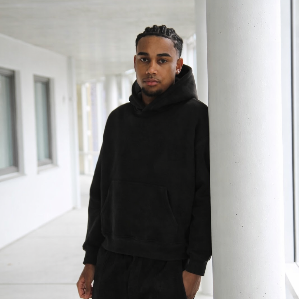 BoR Blank Hoodie Black