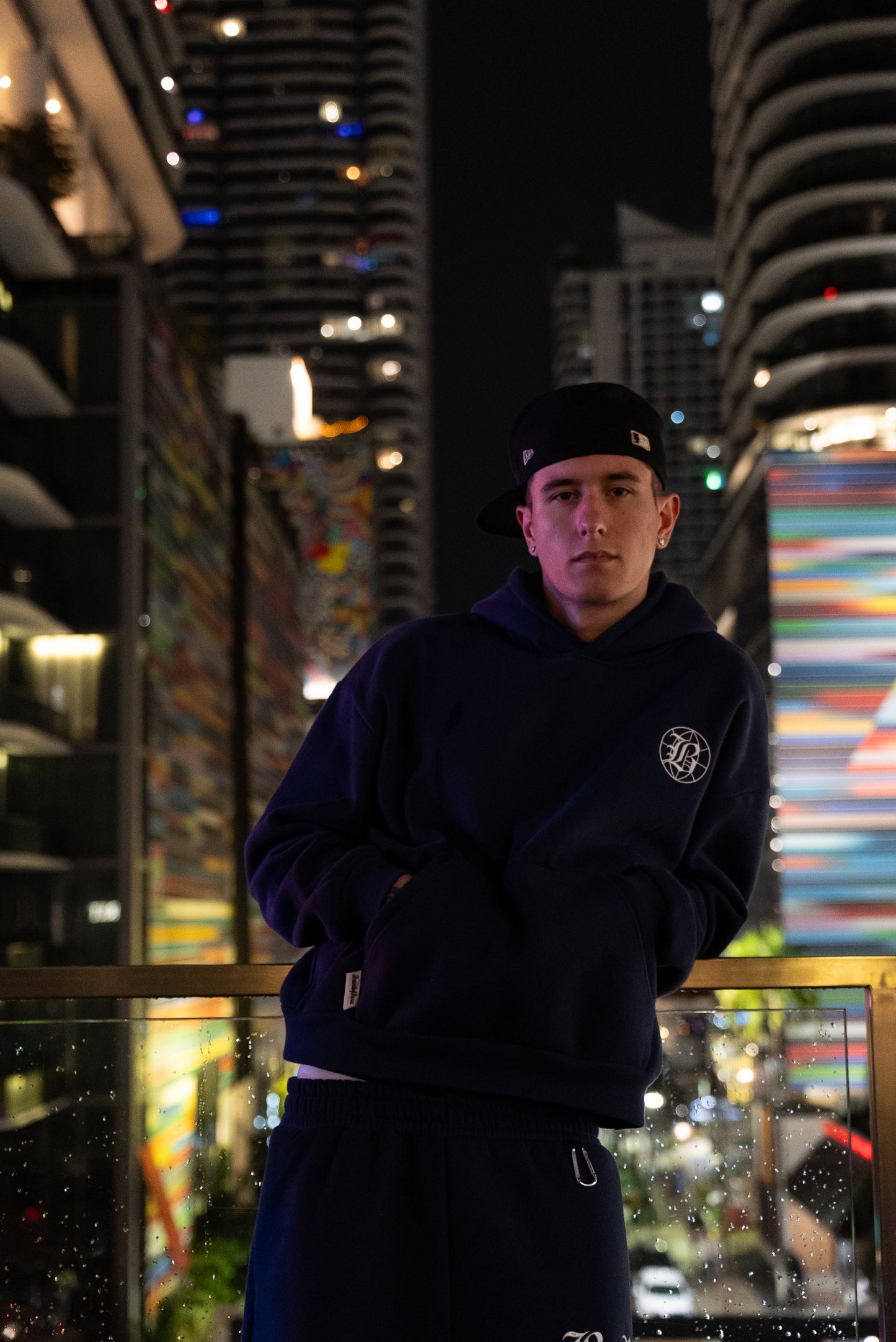 BoR tracksuit Embroidered Hoodie