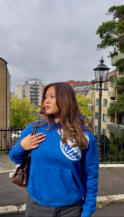 BoR Logo Hoodie in blue