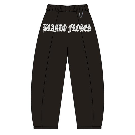 V2 BOR LOGO TRACKIE JOGGERS  EARTH BROWN