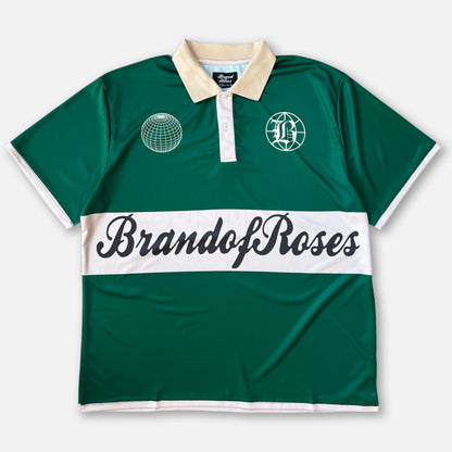 BoR Mesh polo shirt green