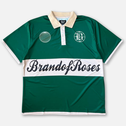 BoR Mesh polo shirt green