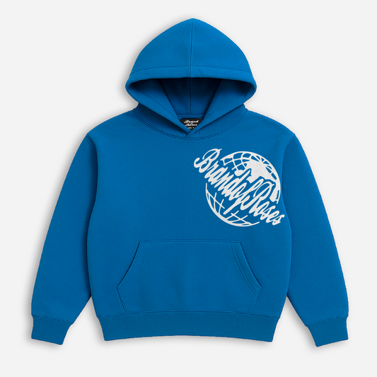 BoR Logo Hoodie in blue