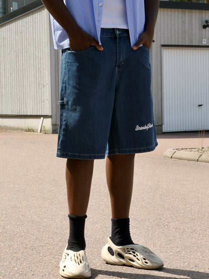 Dark blue Denim Jorts