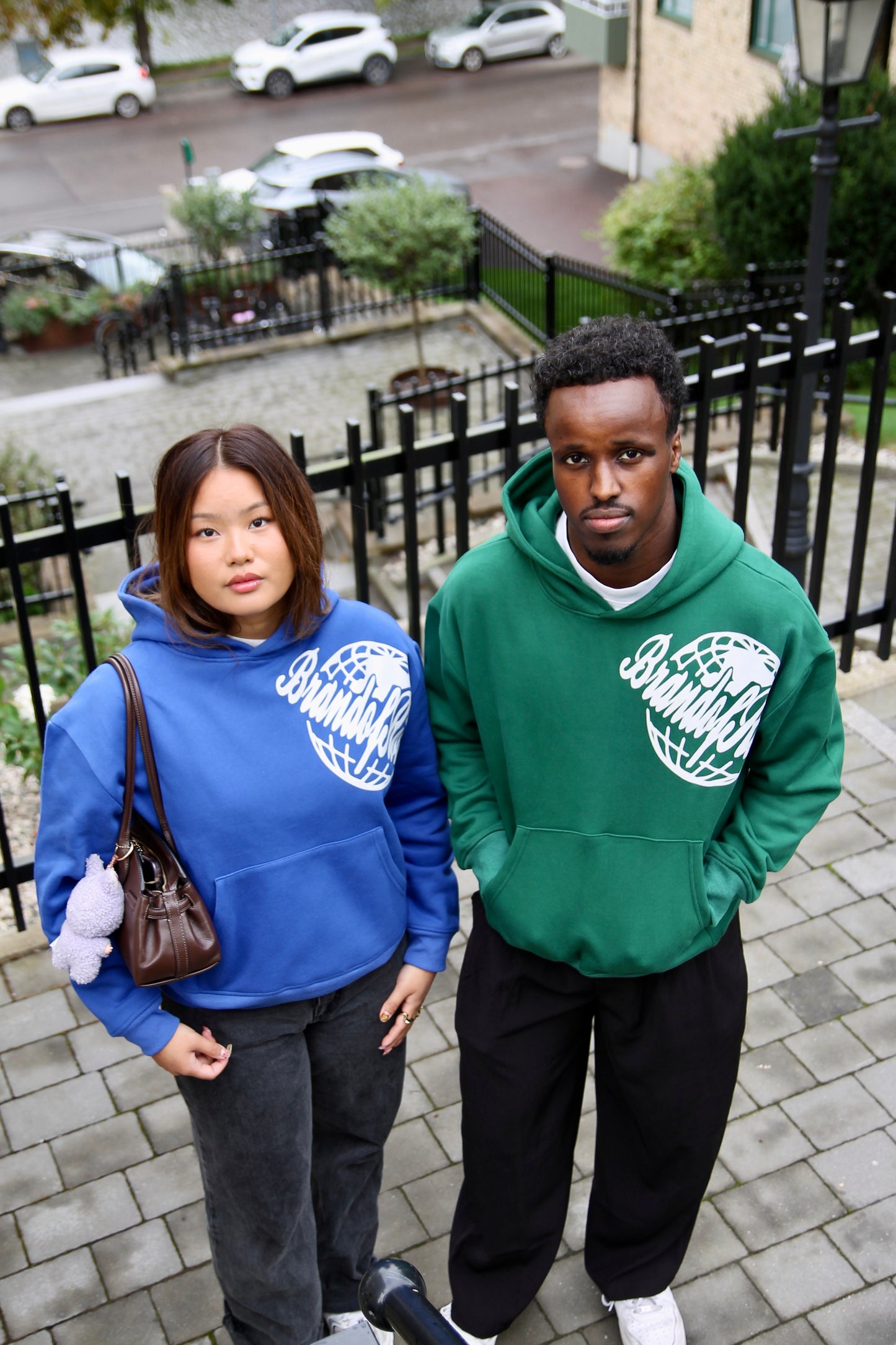 BoR Logo Hoodie in blue