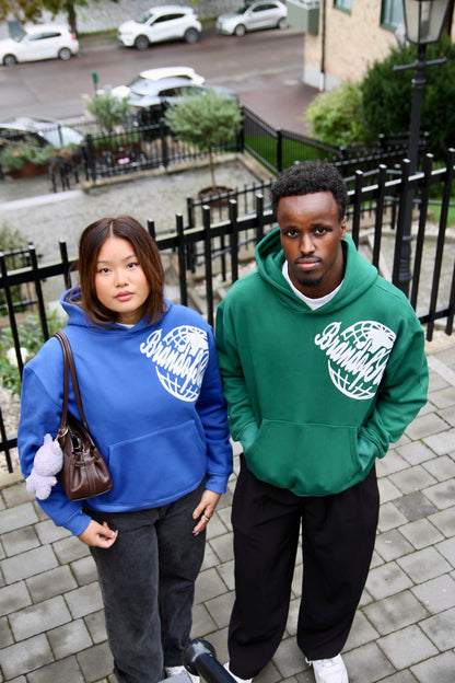 BoR Logo Hoodie in blue