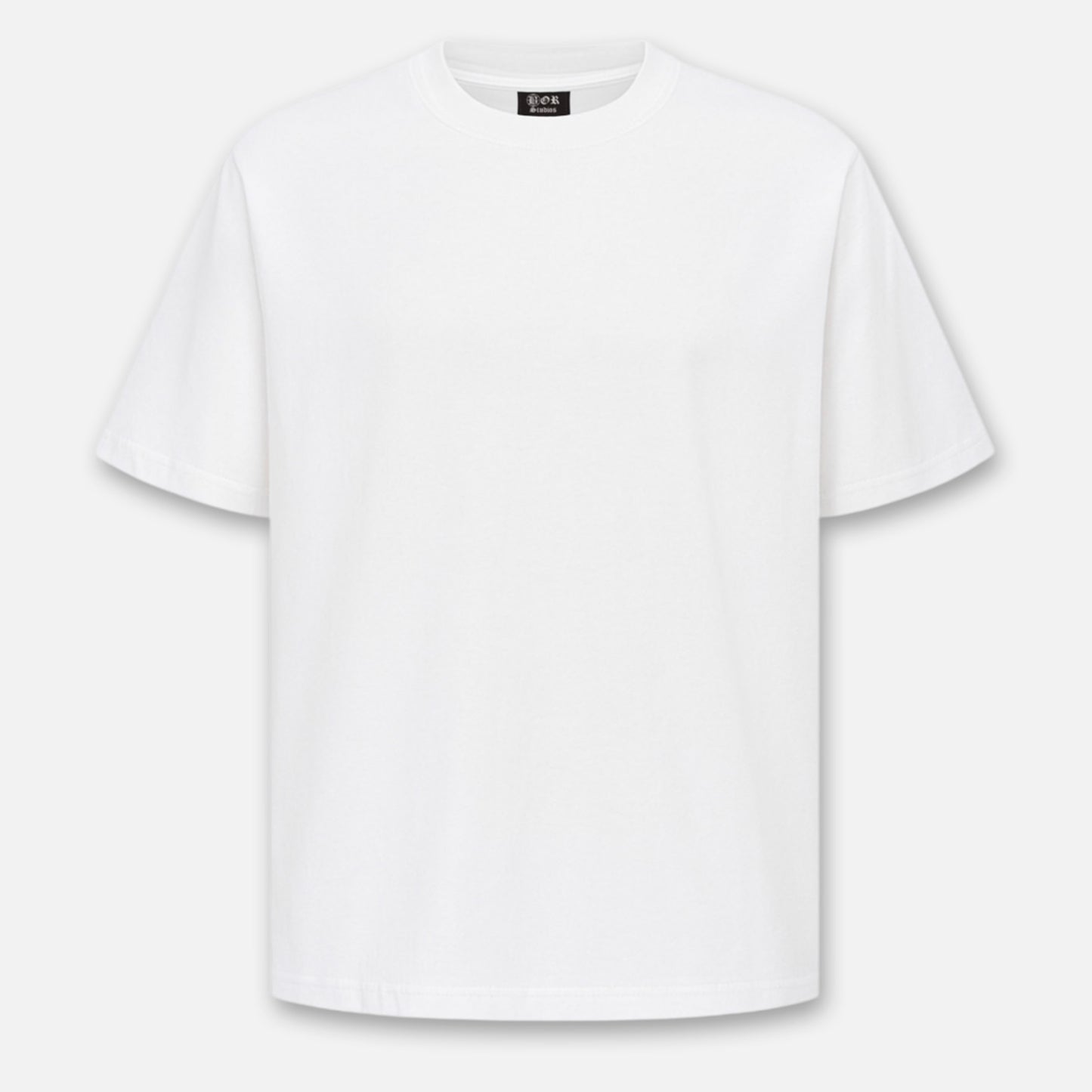 BOR BLANK TEE V2.0  WHITE