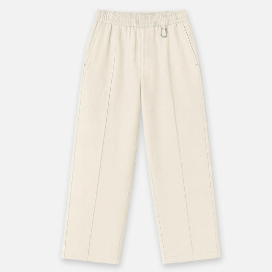 BOR LINEN PANTS Cream