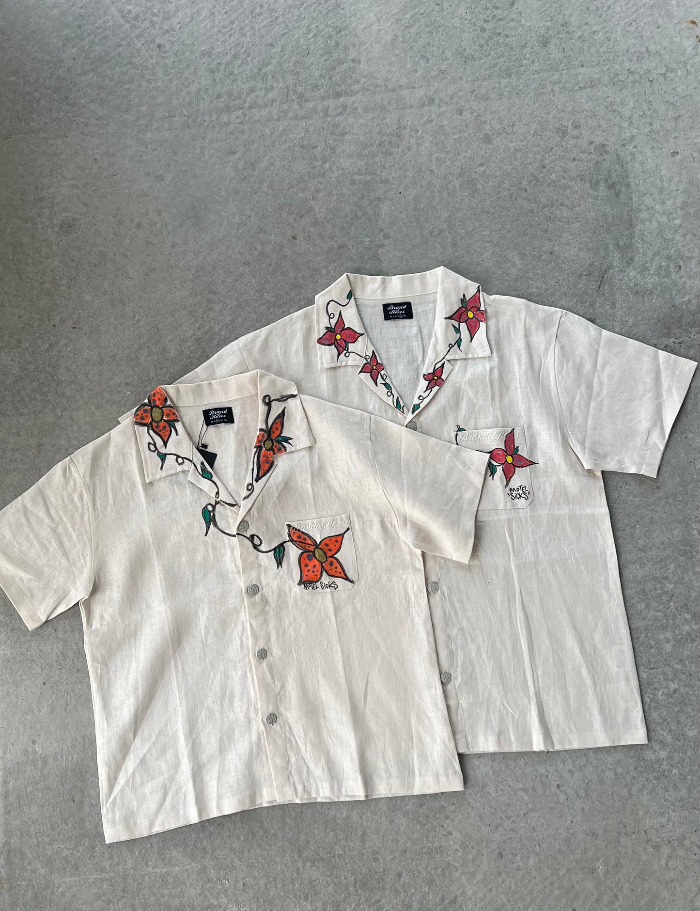 BoR X motel sicks Linen Shirt