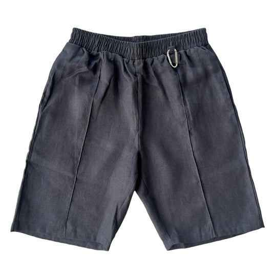 BoR LINEN Shorts BLACK