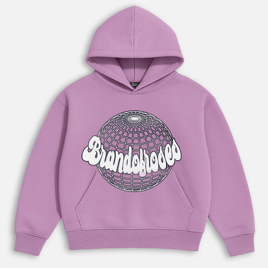 BoR Globe hoodie Purple
