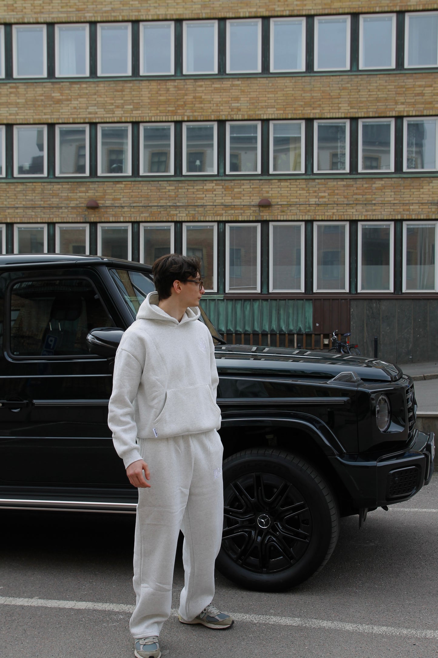 BOR  TRACKSUIT JOGGERS GREY