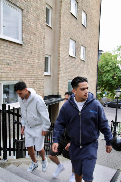 BoR tracksuit Dualzip Hoodie navy