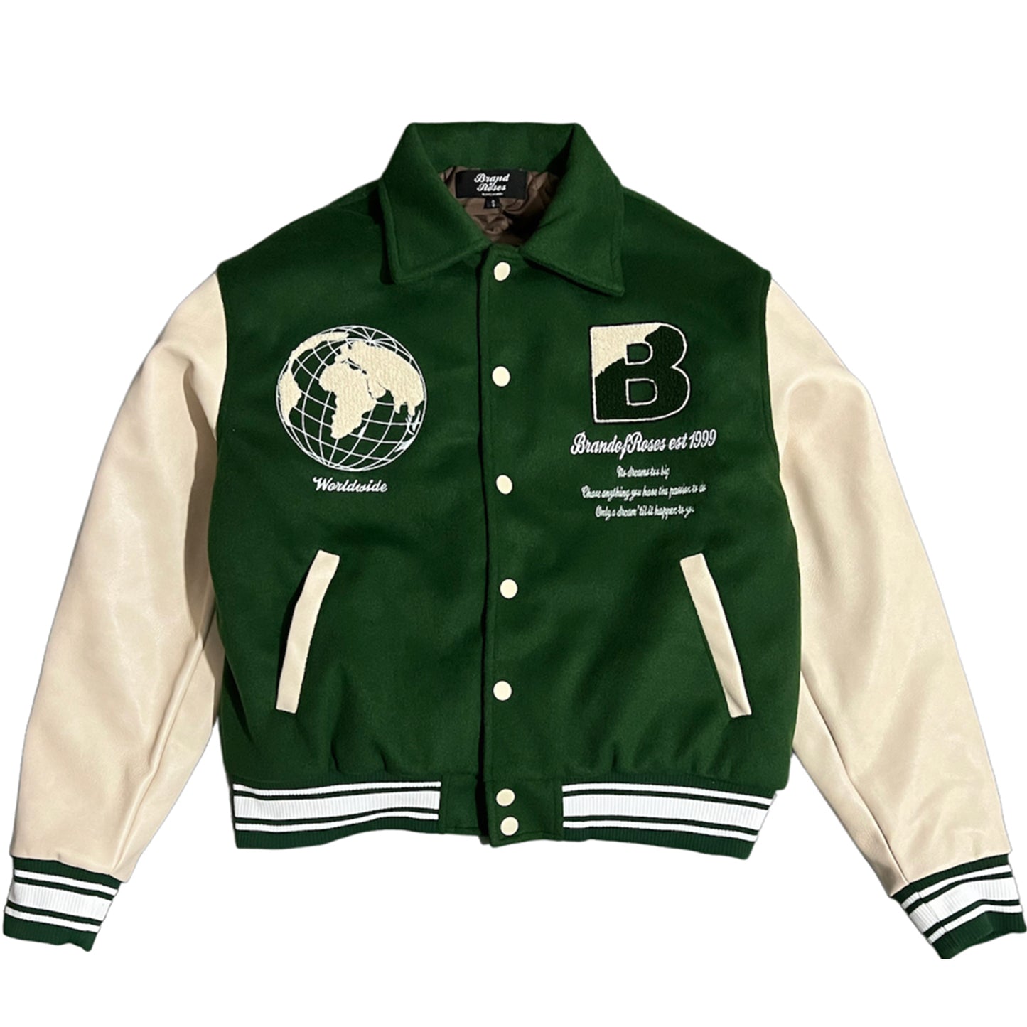 BoR Varsity Jacket Green