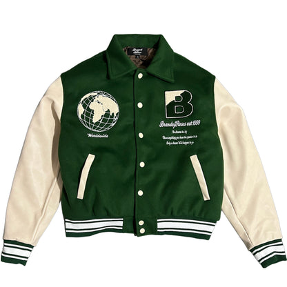 BoR Varsity Jacket Green