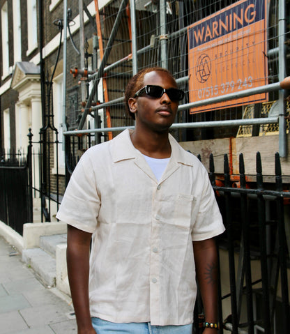 BoR Linen Shirt cream (oversized fit)