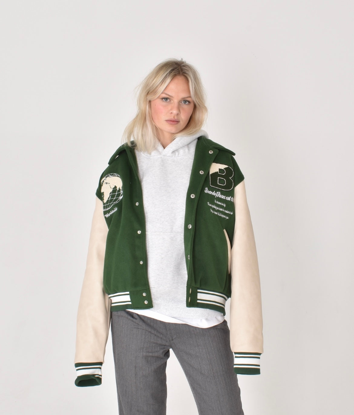 BoR Varsity Jacket Green