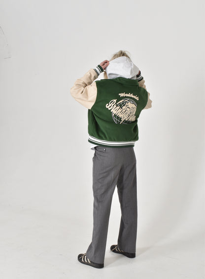 BoR Varsity Jacket Green